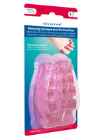 Deramed Relaxing Toe Separator Gel Foot Care Aid - rehabilitation and recovery product