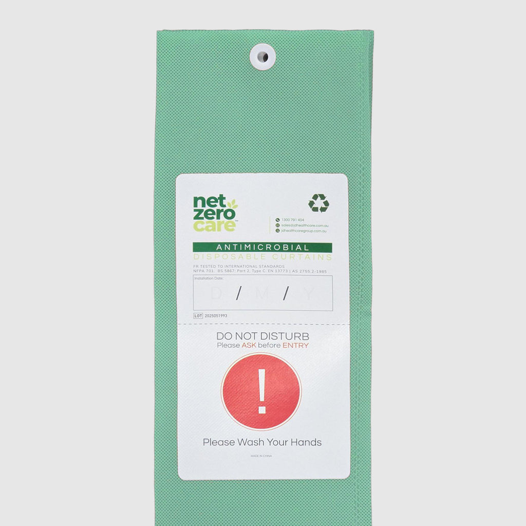 NetZero Antibacterial Curtain - Eyelet