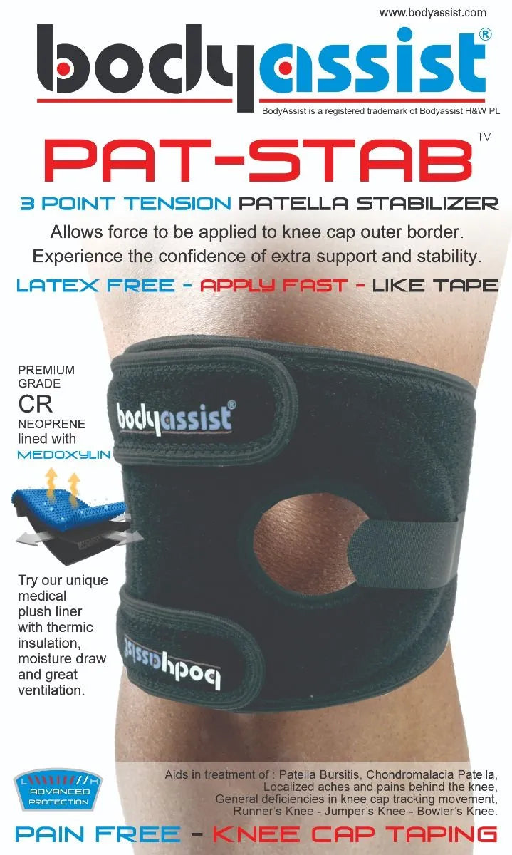 Body Assist Patella Stabilizer Knee Support Brace - rehabilitation and recovery product