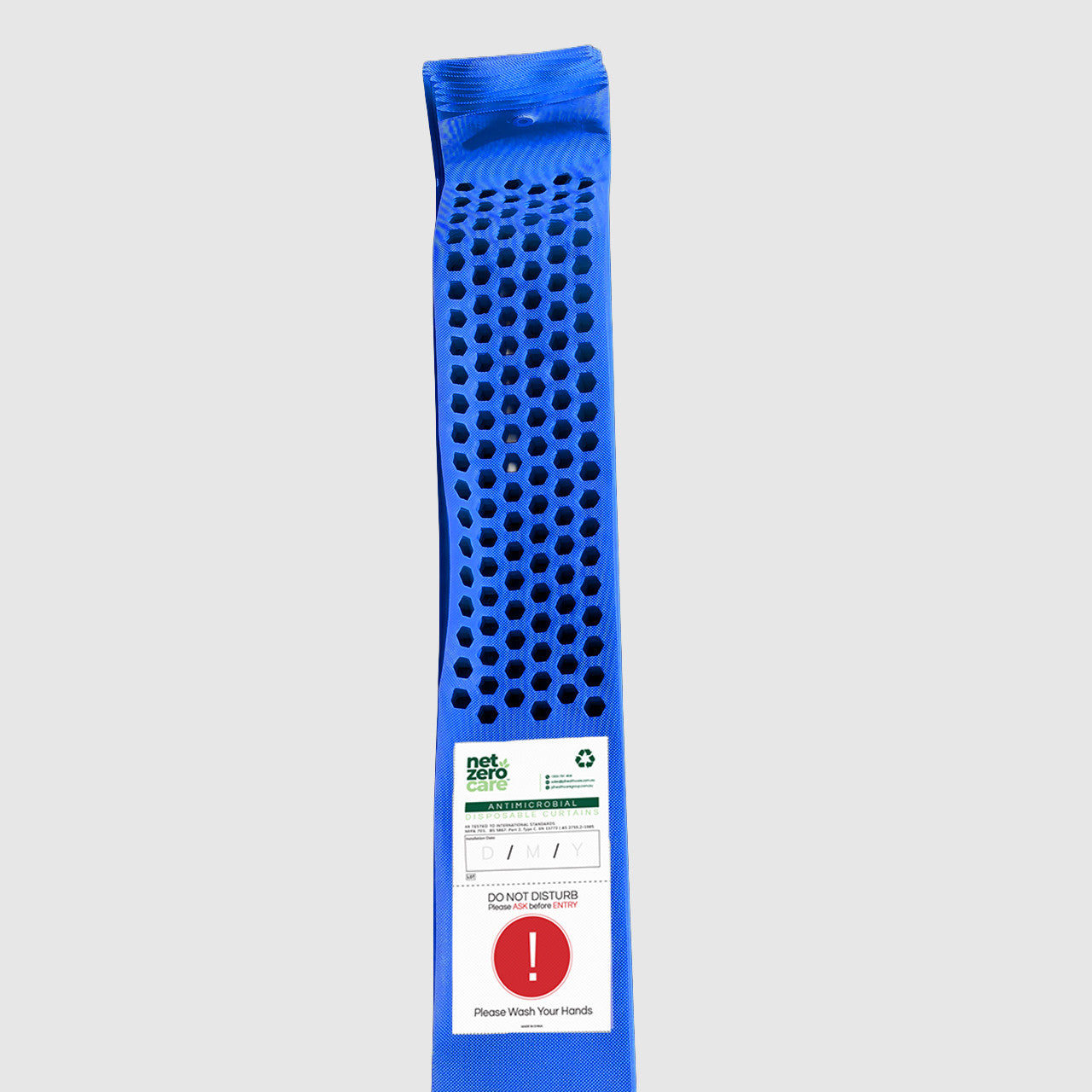 NetZero Antibacterial Curtain - Eyelet - Perforated