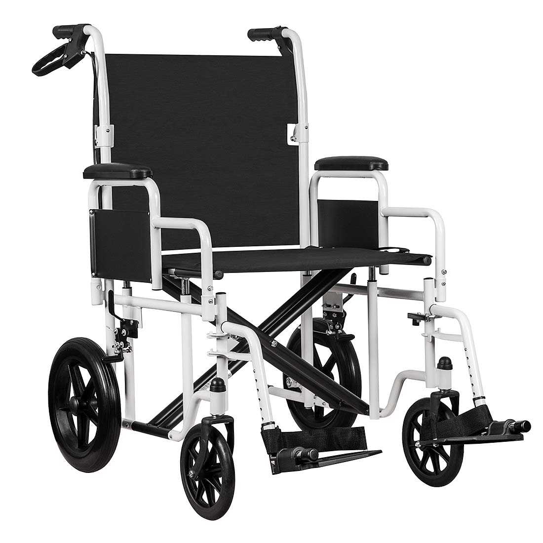 55HD Heavy Duty Attendant Wheelchair – DJMed