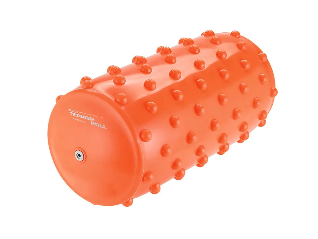 Gymnic Trigger Roll Inflatable Foam Roller Orange - rehabilitation and recovery product