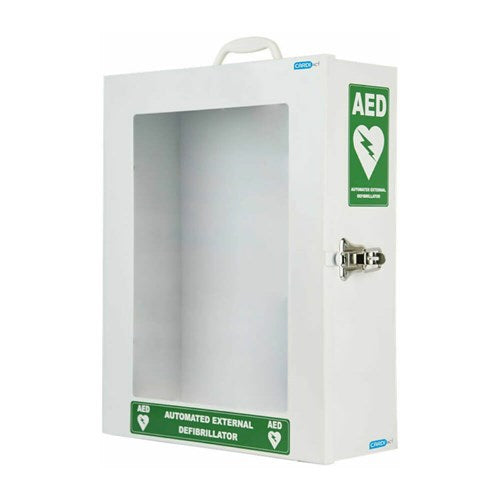 HeartSine Defibrillator Steel Wall Cabinet with Clear Door product image