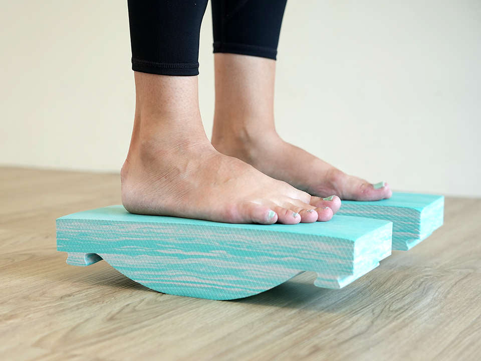 Yoga block for posture and flexibility training