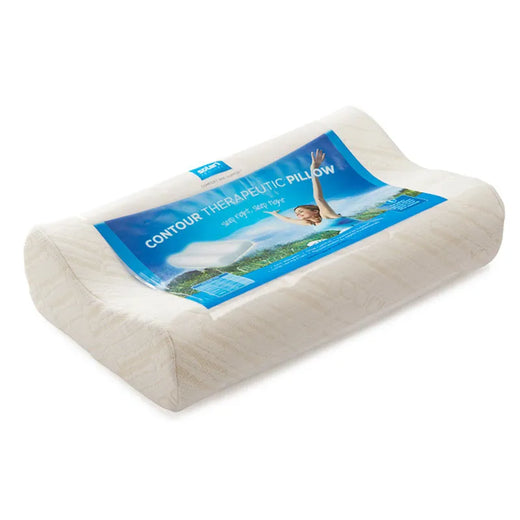 Solari Contour Therapeutic Memory Foam Neck Support Pillow