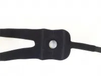 Adjustable open patella knee brace for knee support