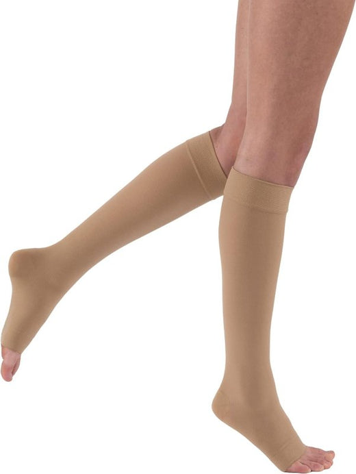 Jobst Relief Knee High Open Toe Beige – Foot, Ankle & Orthotics