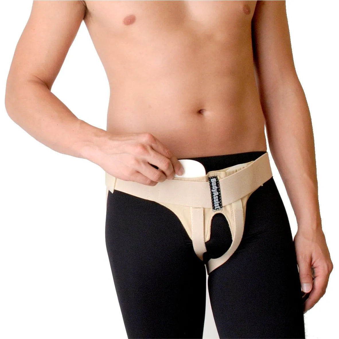 Body Assist Inguinal Hernia Belt Adjustable Unisex Support - rehabilitation and recovery product