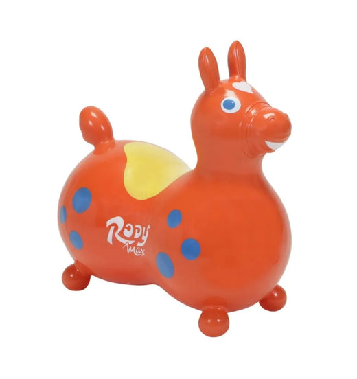 Gymnic Rody Max Large Ride-On Horse Toy Orange - rehabilitation and recovery product