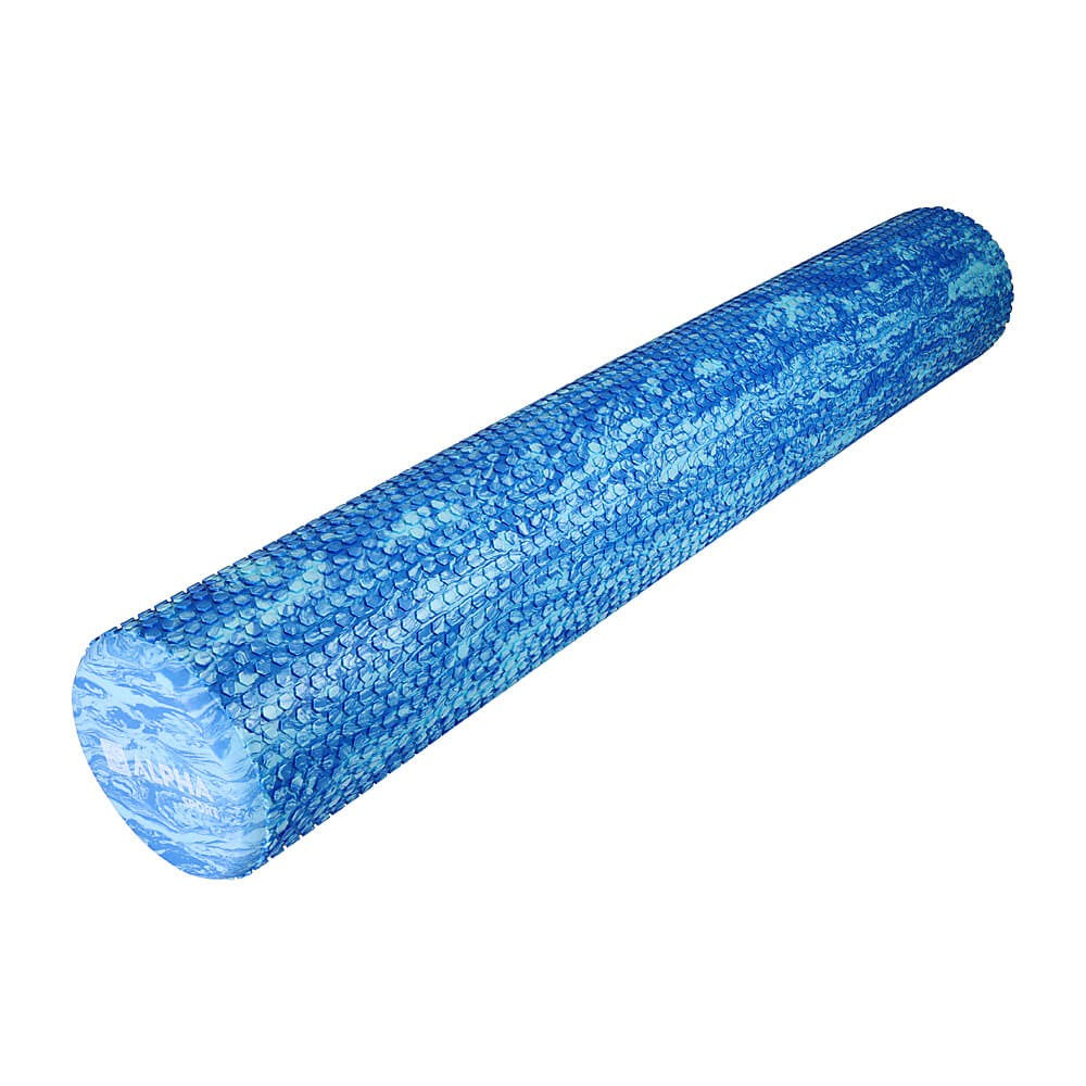 Alpha Sport foam roller shown from a second angle