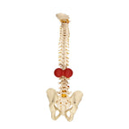 BakBalls Firm tool in use for back self-massage