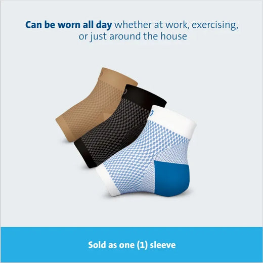 Darco Plantar Fasciitis Sleeve Wave Compression Support for Arch Support, Heel Comfort and Foot Rehabilitation