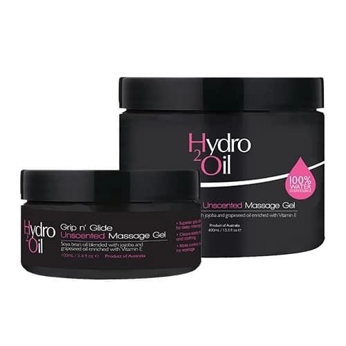 Hydro 2 Oil Grip 'N' Glide Massage Gel – Massage & Recovery