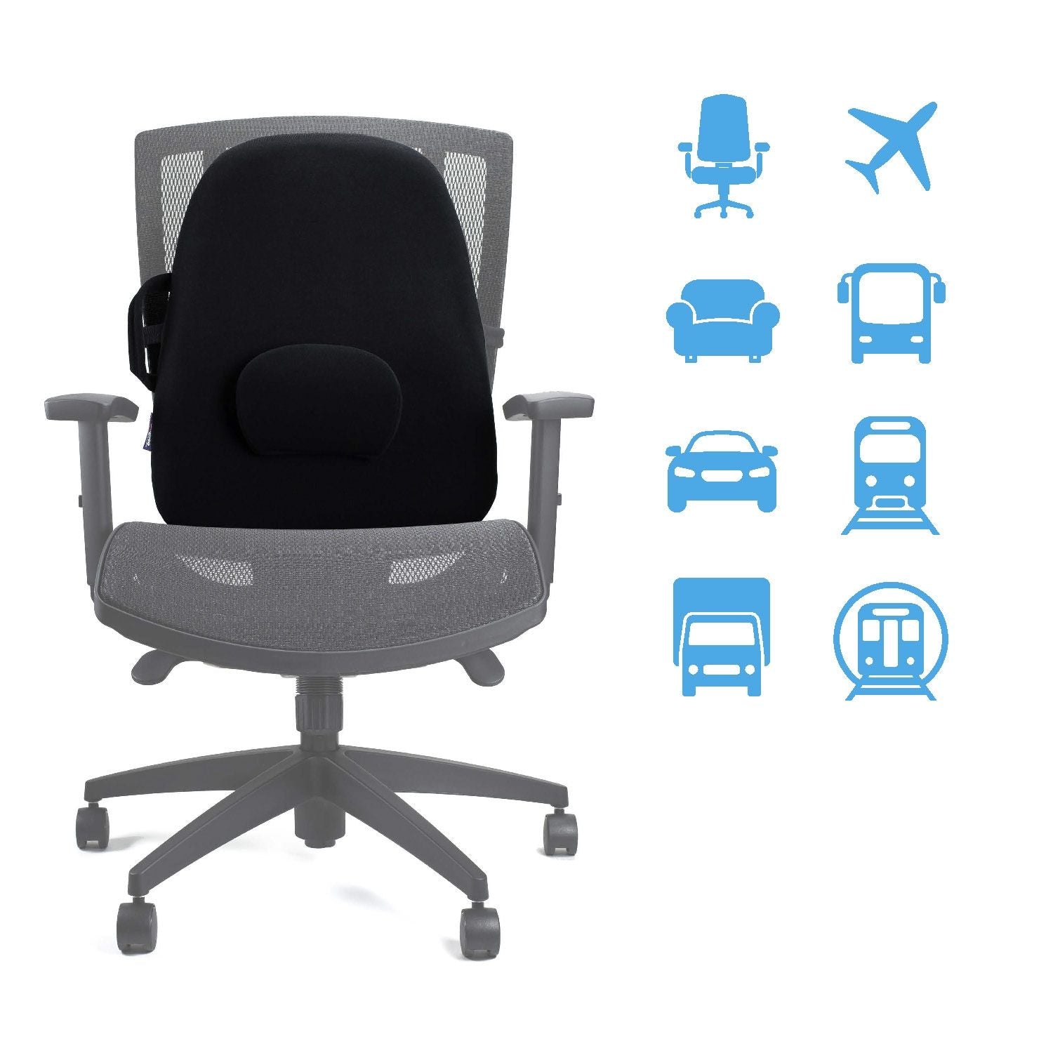 Obusforme Wide Back Support Cushion – product image 11
