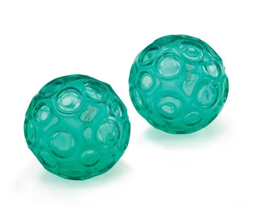 Franklin Method Textured Original Relaxation Balls Set Of 2 Green for Movement Education, Pilates and Rehabilitation Exercises