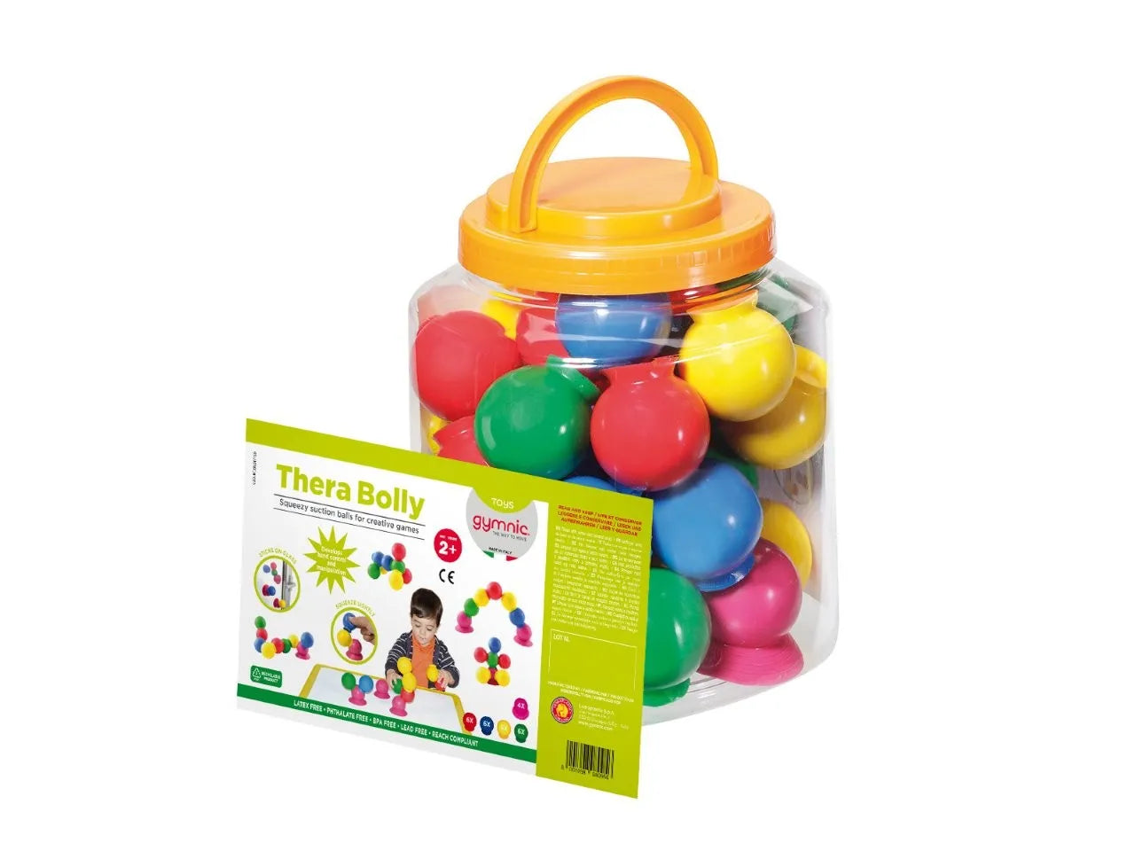 Gymnic Thera Bolly Fine Motor Skill Building Set 28 Pieces - rehabilitation and recovery product