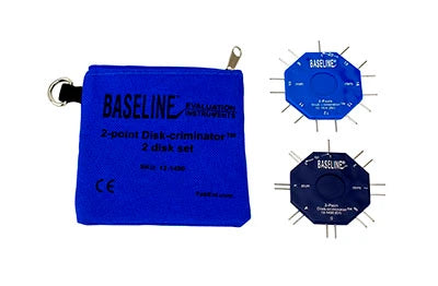 Baseline Disk Criminator Two-Point Discrimination Measurement Tool - rehabilitation and recovery product