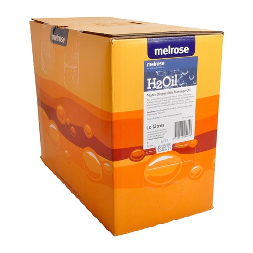 Melrose H2Oil water dispersible massage oil dispenser
