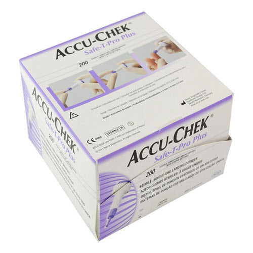 Accu-Chek Safe-T-Pro Plus Single Use Lancet Device (200) product image