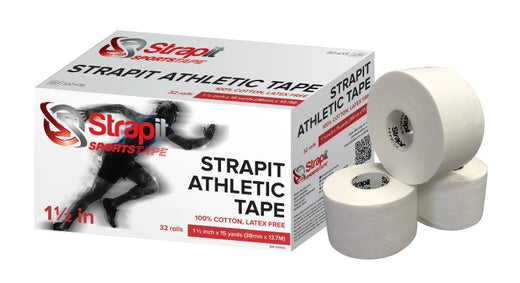 Strapit Athletic Tape White 38mm X 13.7m – Taping & Strapping