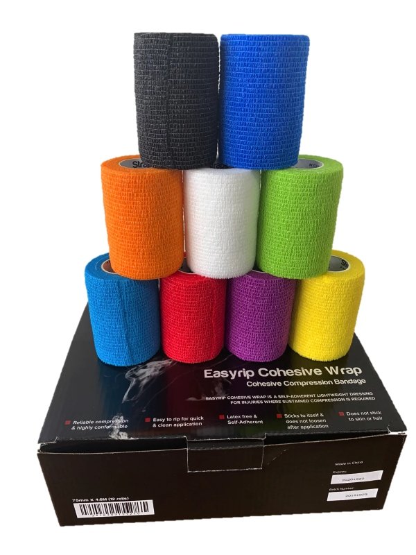 Strapit Easyrip Cohesive Bandage - Box of 12