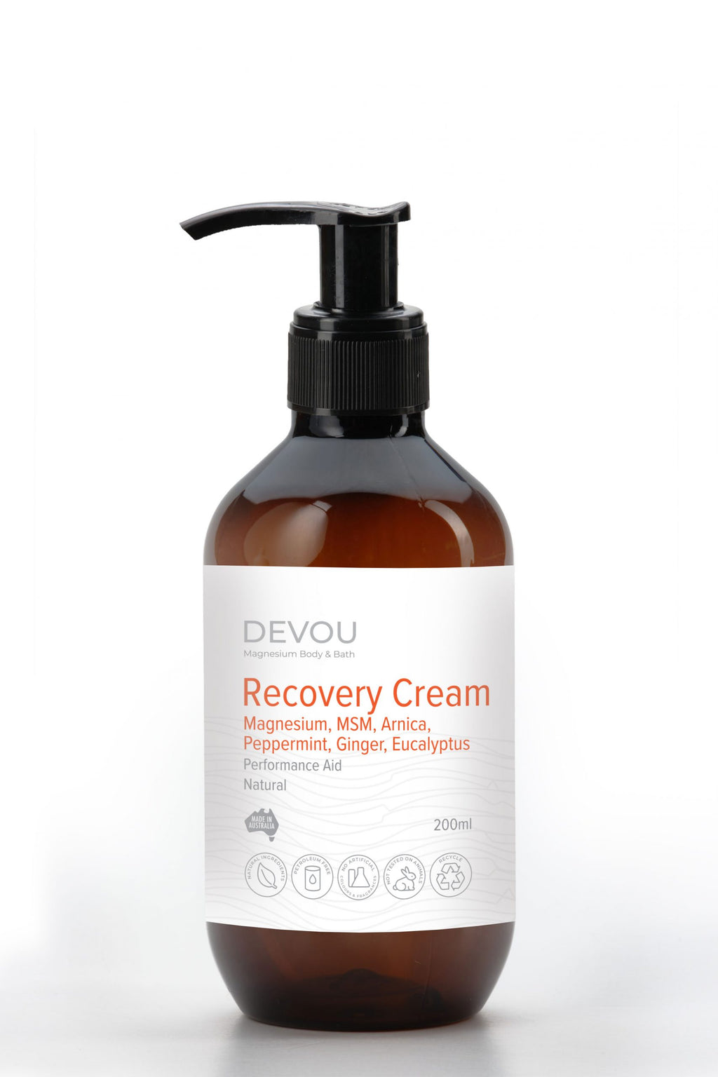 Devou Magnesium Recovery Cream 200ml