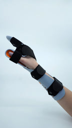 Supporta Static Hand Splint worn on hand