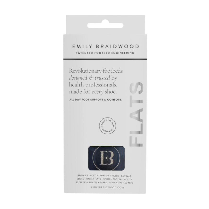Emily Braidwood Insoles - Flats – Foot, Ankle & Orthotics