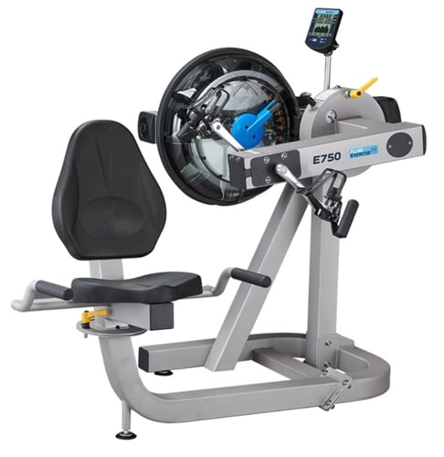 Fluid Exercise E750 Recumbent Cycle & Arm Cycle Combo