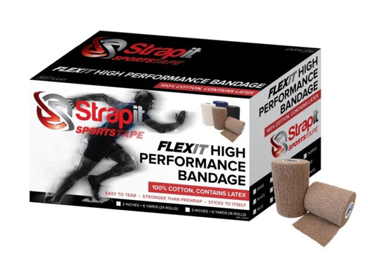 Flexit High Performance Cohesive Bandage 5.5m Roll – Taping & Strapping