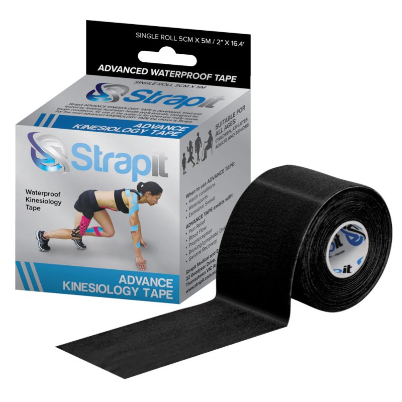 Strapit 50mm x 5m Advance Kinesiology Tape – Taping & Strapping