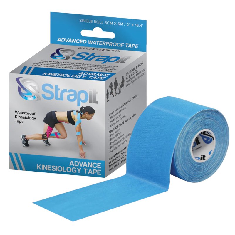 Strapit 50mm x 5m Advance Kinesiology Tape – Taping & Strapping