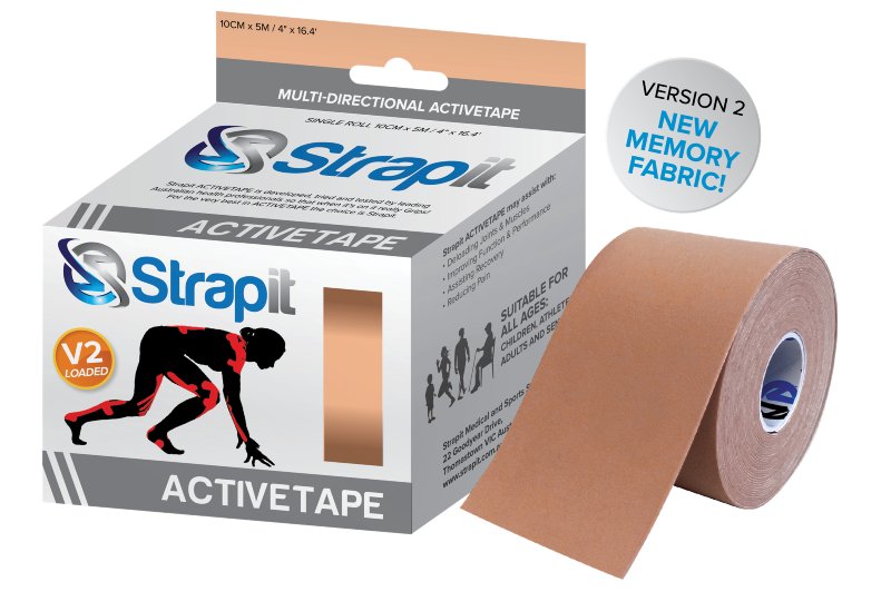 Strapit Activetape V2 100mm x 5m – Taping & Strapping