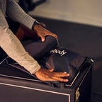 Therabody RecoveryAir JetBoots PRIME in use