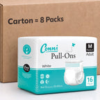 Conni Pull-Ons Medium - Carton of 128 (8 Packs)