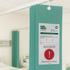 NetZero Antibacterial Curtain - Eyelet