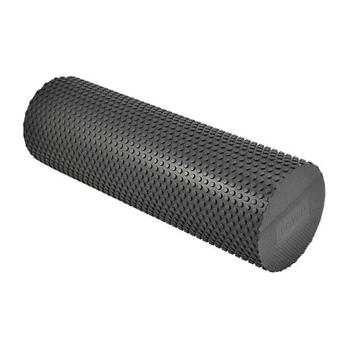 POW.R medium round foam roller in black