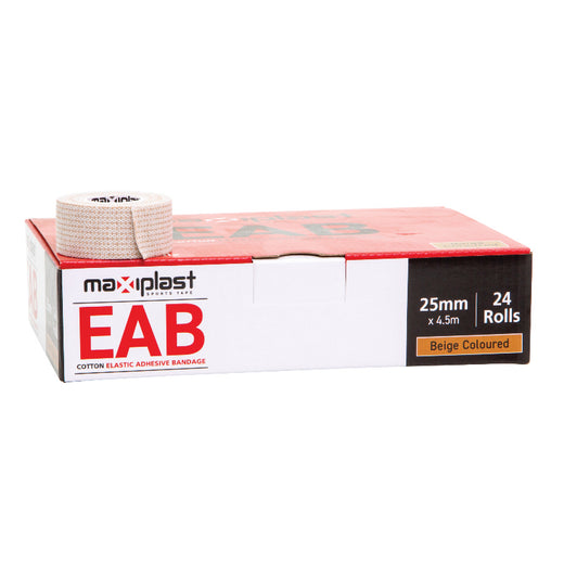 Maxiplast Elastic Adhesive Bandage 25mm – Taping & Strapping