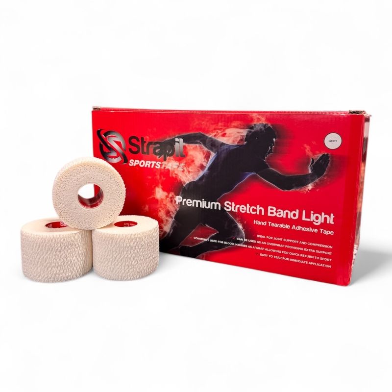 Strapit Premium Hand Tearable Stretch Band Light 6.9m Roll – Hand, Wrist & Thumb Supports