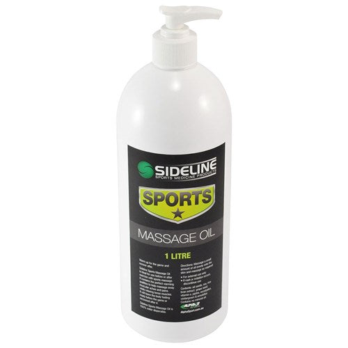 Sideline Sports Massage Oil 1L bottle
