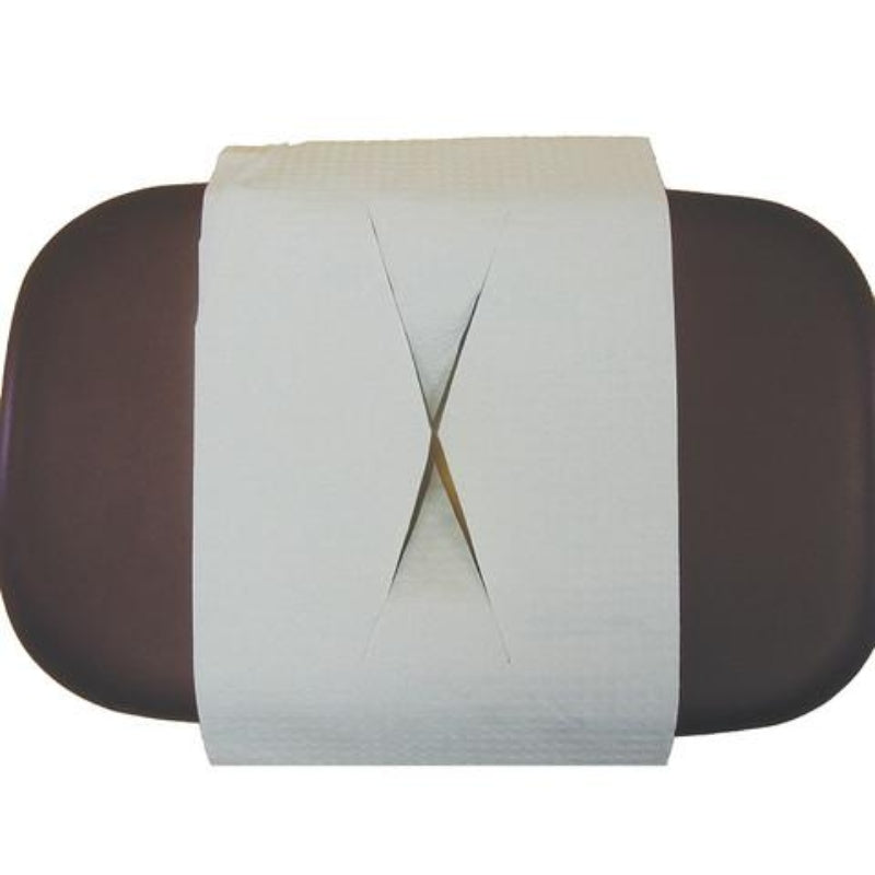 Club Warehouse Headpad With X Cut - Pack of 100 – Massage & Recovery