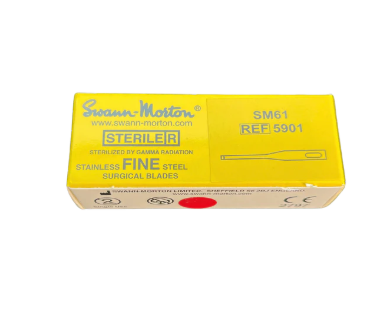 Swann-Morton Mini Blades Sterile Surgical Scalpel Blades 25-Pack