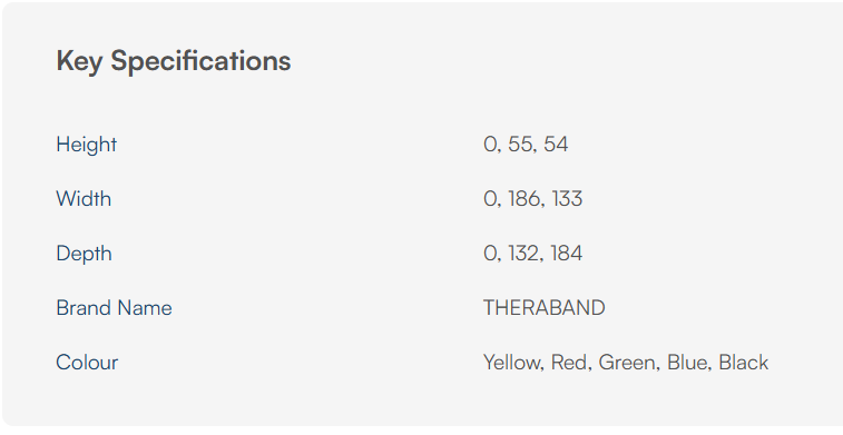 Theraband Tubing with Handles