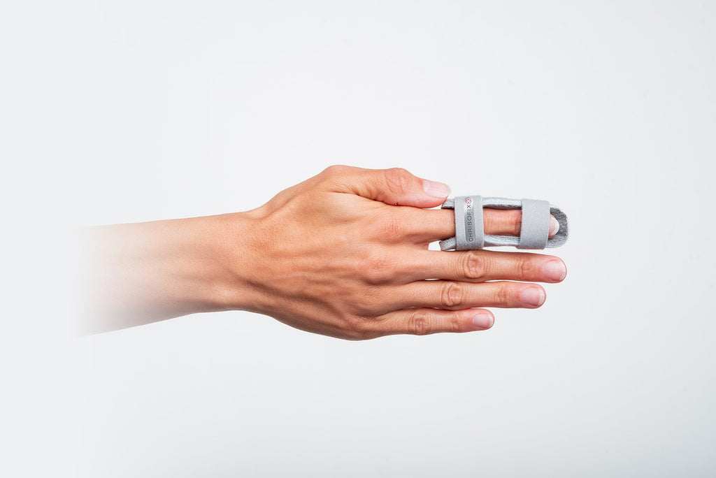 Chrisofix Finger Splint worn on finger