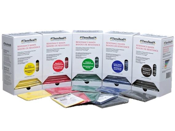 Theraband 5Ft Pack Of 30 Dispenser – Exercise & Rehabilitation