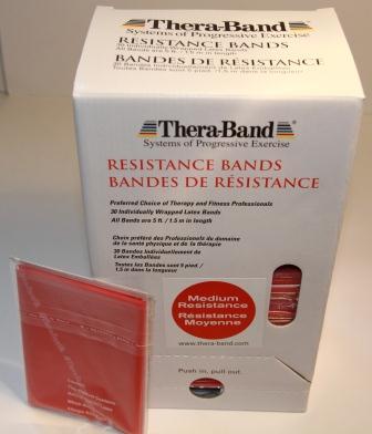 Theraband 5Ft Pack Of 30 Dispenser – Exercise & Rehabilitation