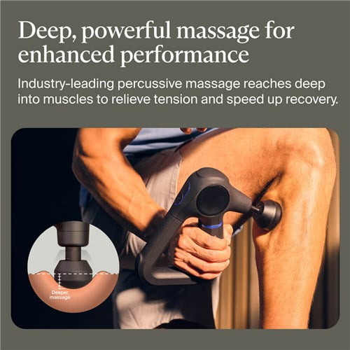 Therabody Theragun G6 Prime Massage Gun in use