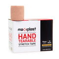 Maxiplast 75mm Hand Tearable Adhesive Bandage - Beige 6.9m Roll – Hand, Wrist & Thumb Supports