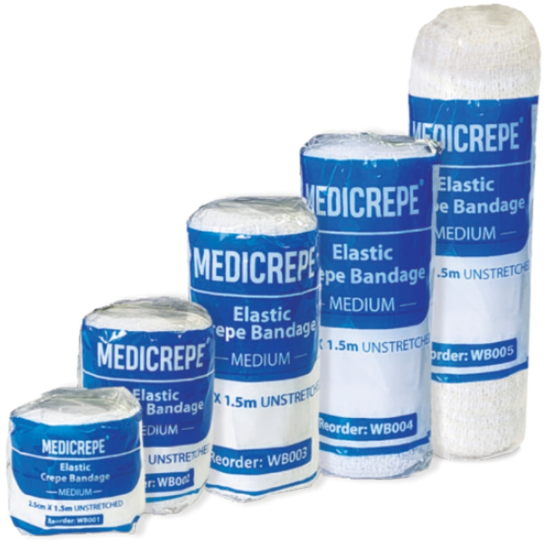 Sentry Medicrepe Elastic Crepe Bandage Medium – Taping & Strapping