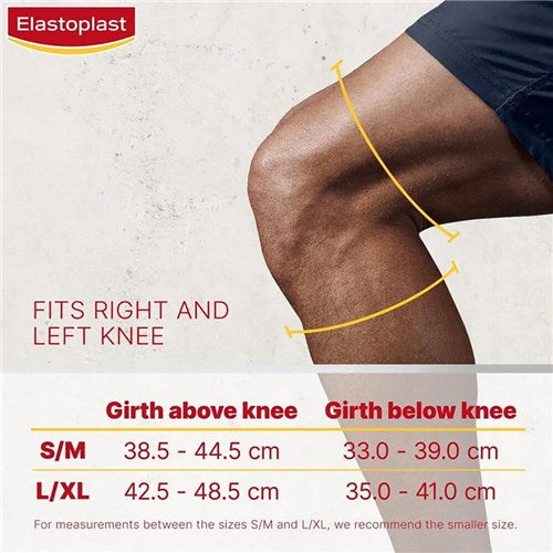 Elastoplast Performance Knee Support worn on knee